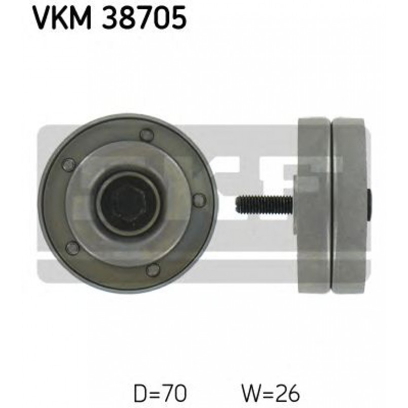 VKM 38705 SKF Ролик модуля натягувача ременя